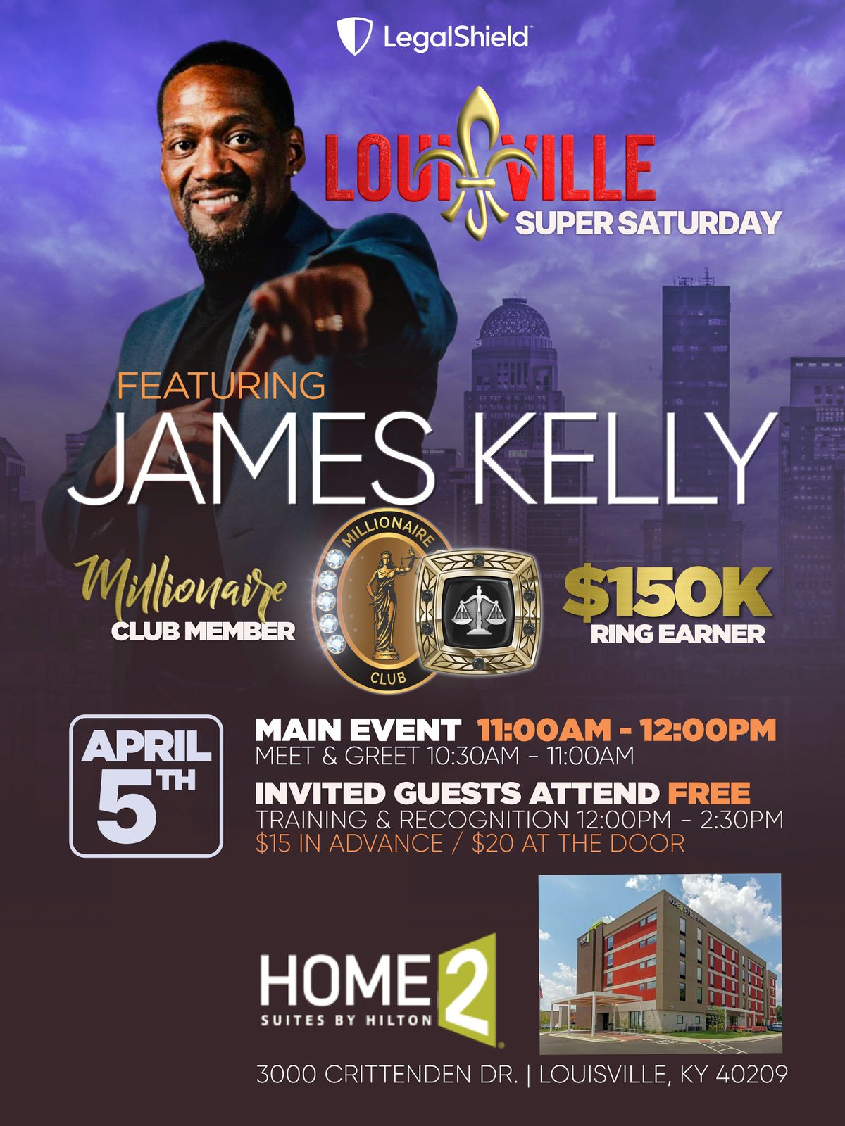 Louisville Super Saturday Feat. James Kelly