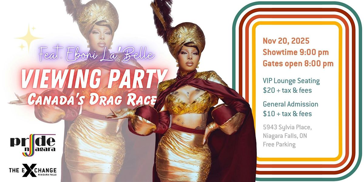 Pride Niagara - Drag Race Viewing Party