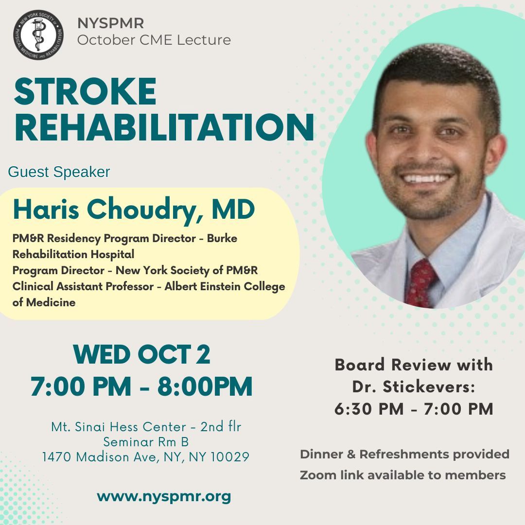 CME Lecture with Dr. Haris Choudry