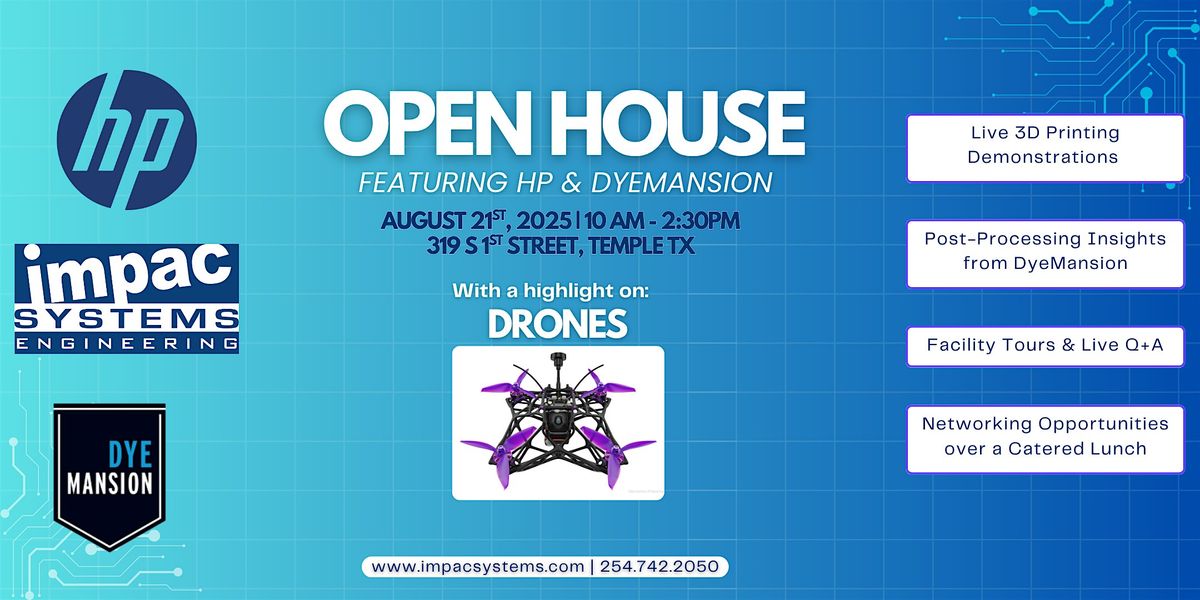 HP Jet Fusion + DyeMansion Open House