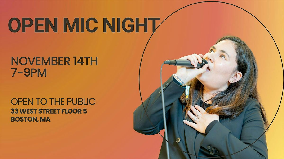 Musicians Playground November Open Mic Performance