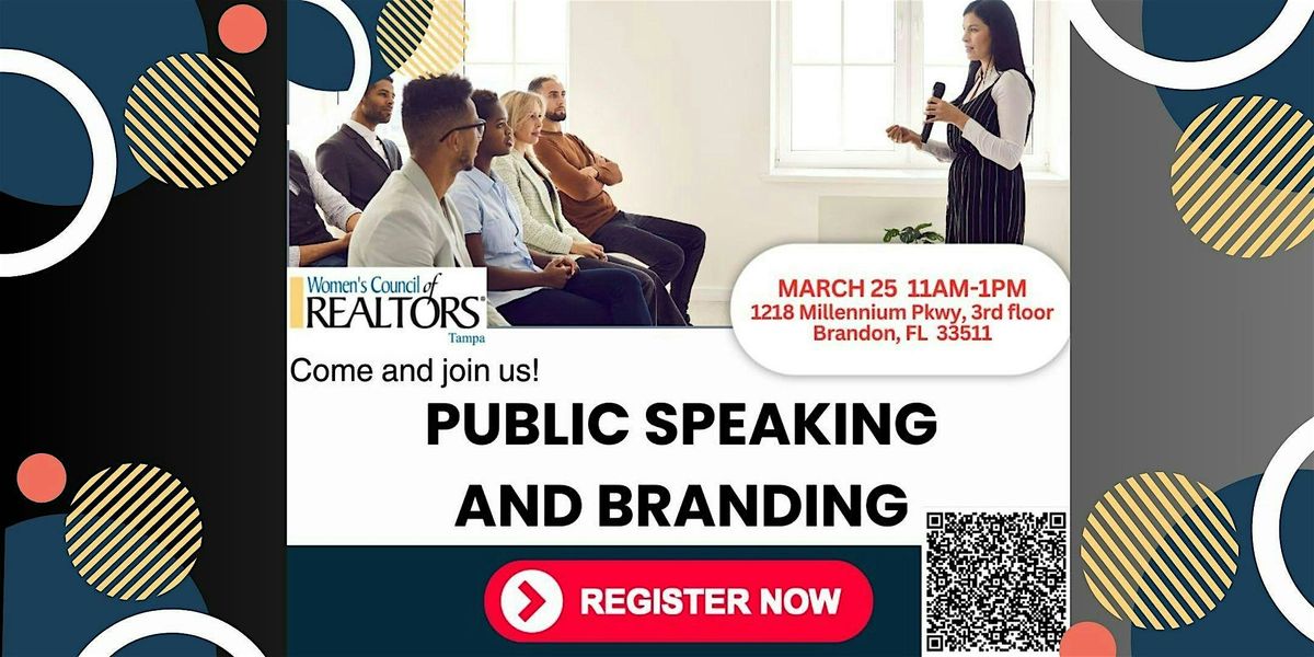 Women's Council of REALTORS\u00ae Tampa Network - Public Speaking\/Branding