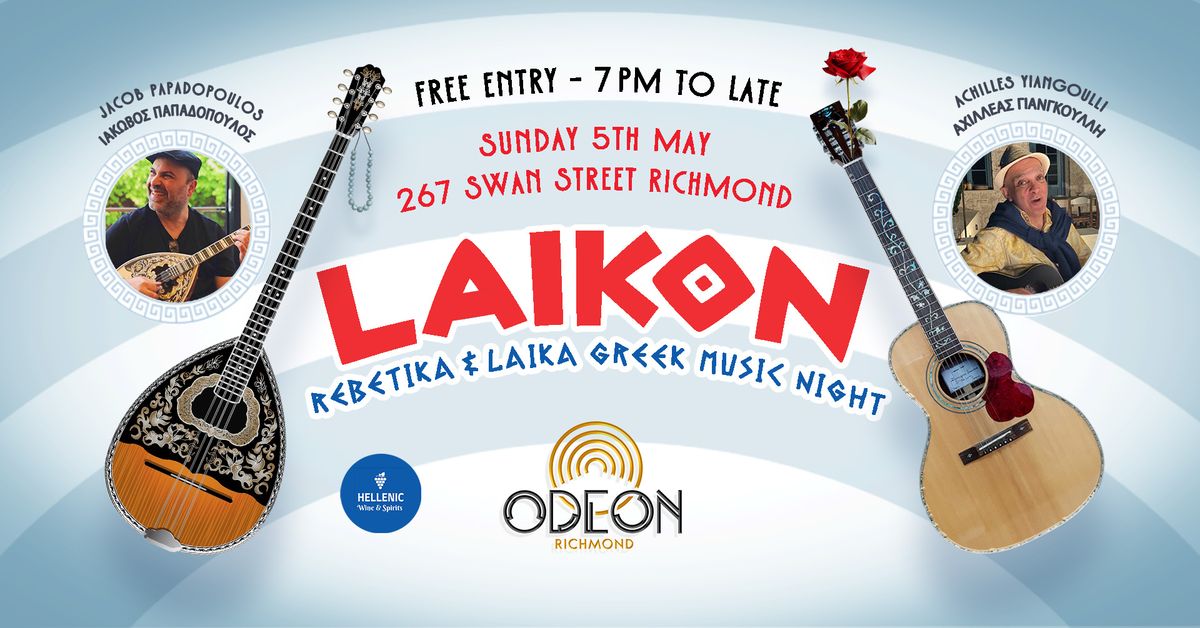 Laikon - Rebetika and Laika Greek Music Showcase
