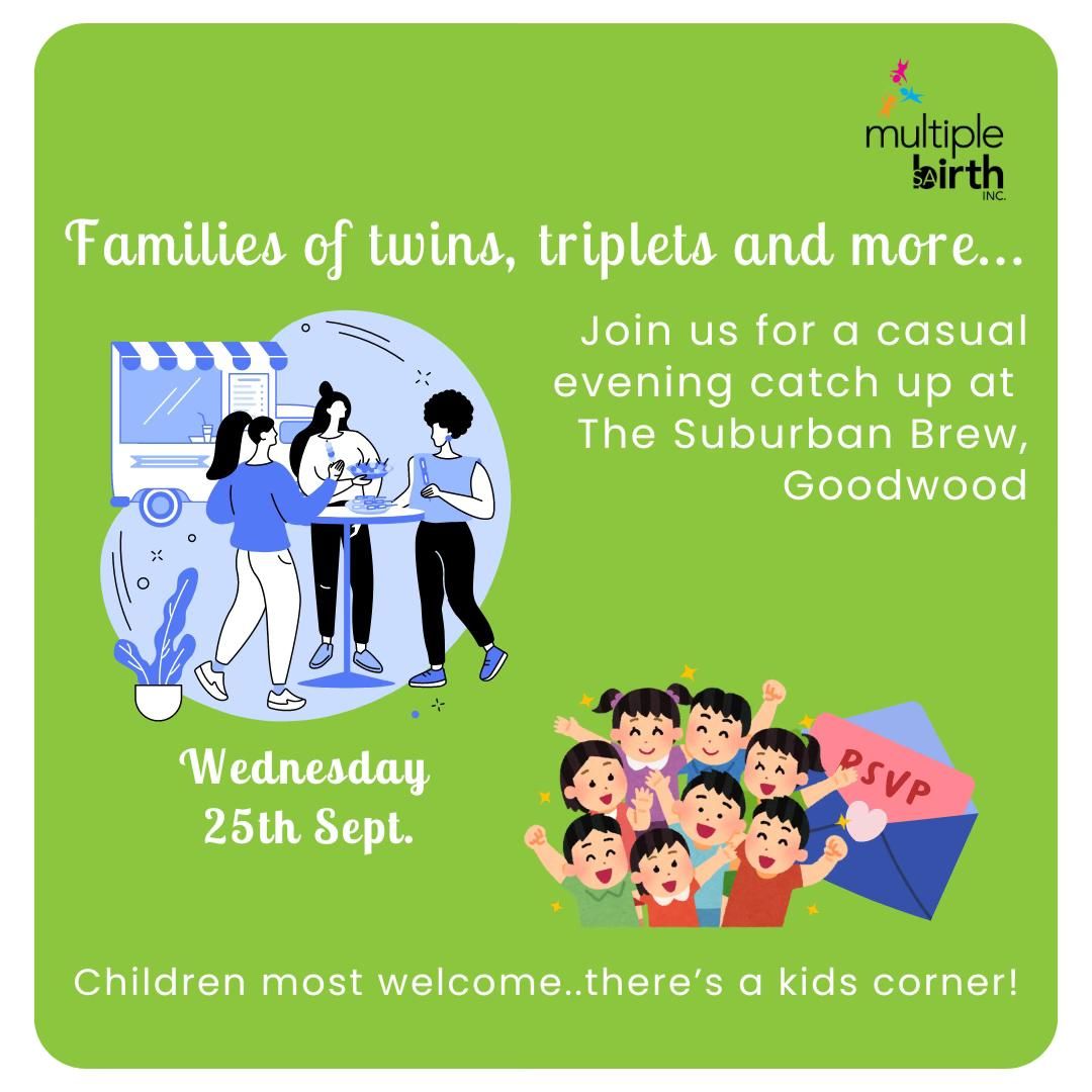 Central meet for twins, triplets and more families.