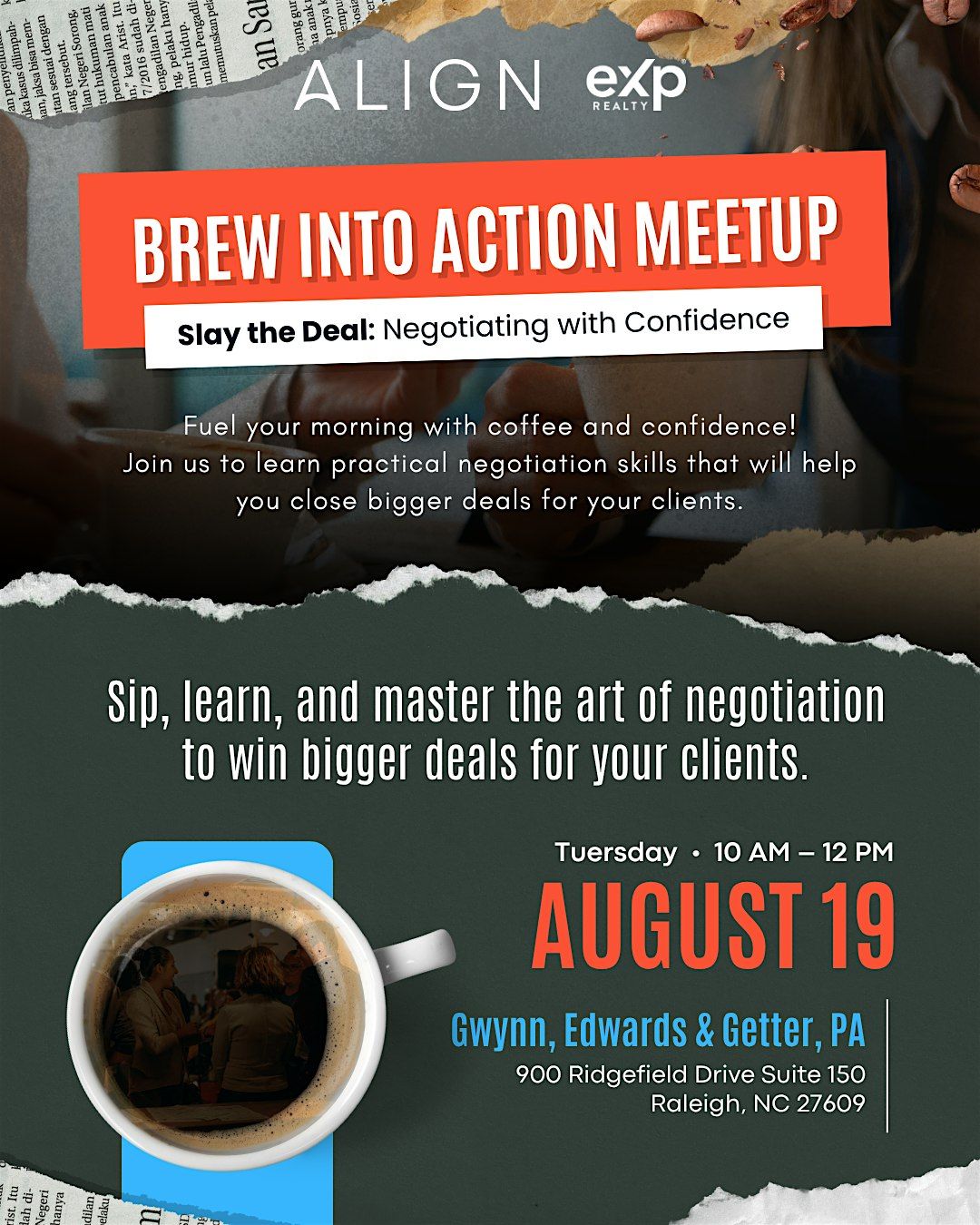 Brew Into Action Meetup: Slay the Deal \u2013 Negotiating with Confidence