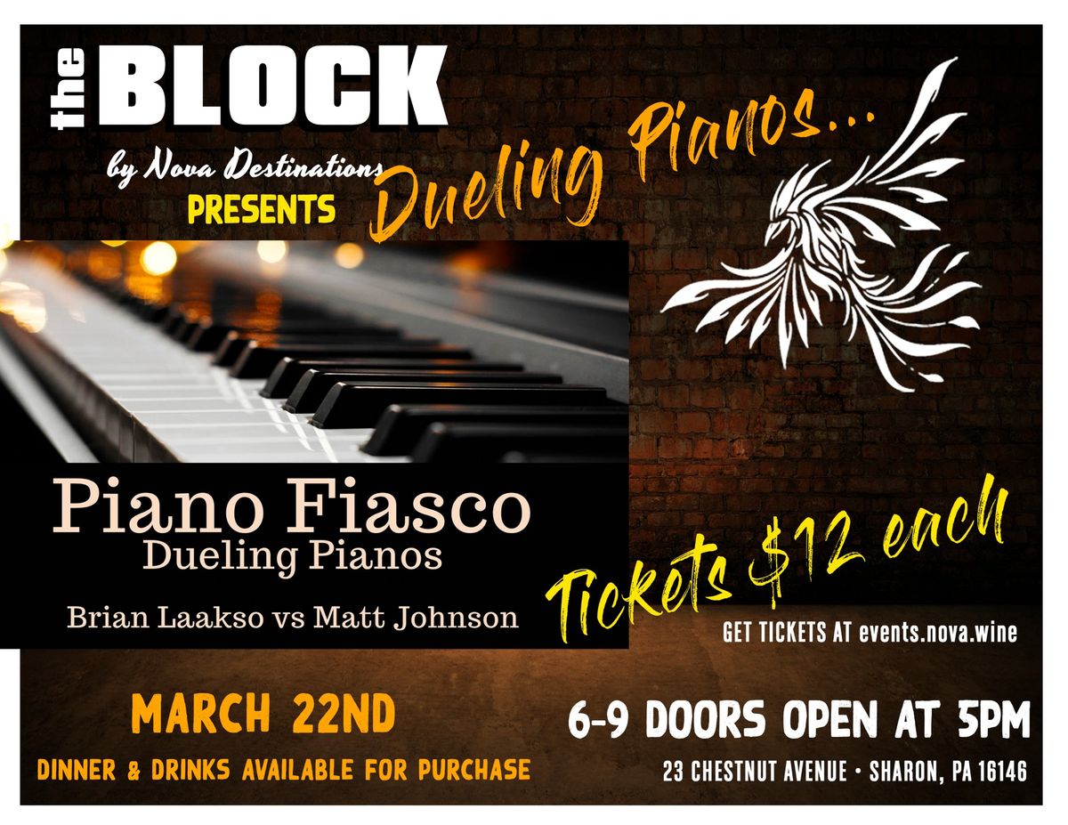 Dueling Pianos at the BLOCK