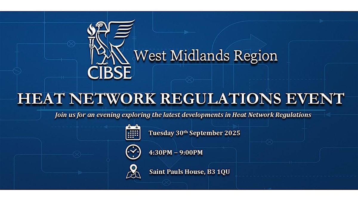 Heat Network Regulations Event