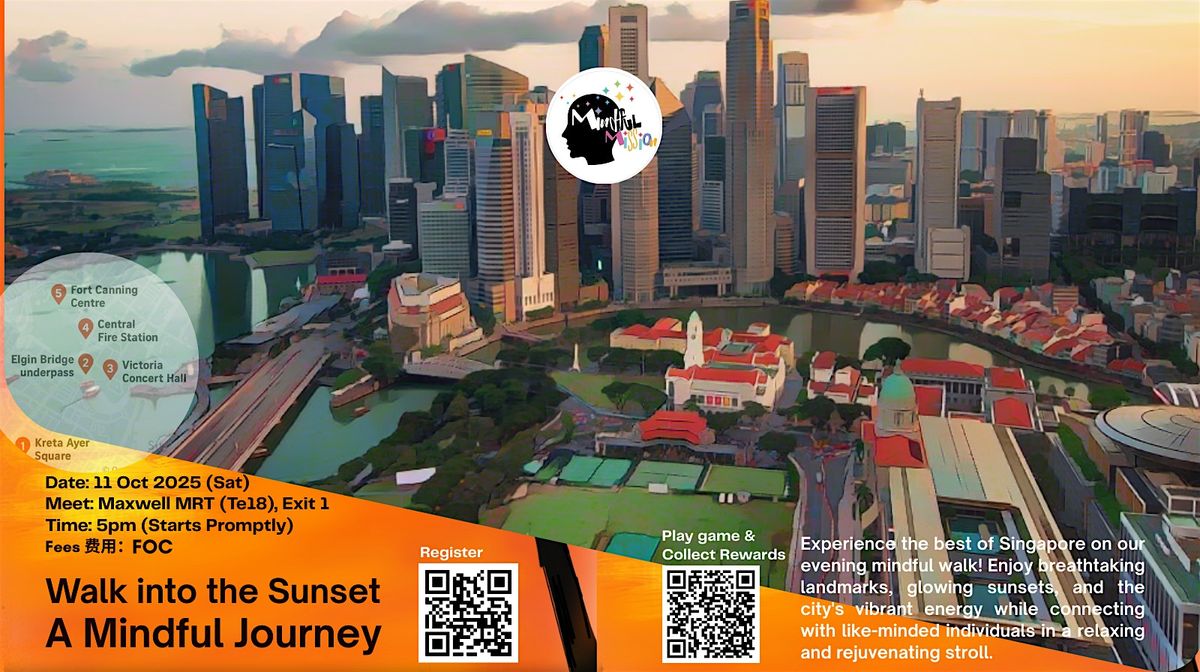 Walk into the Sunset - A Mindful Journey