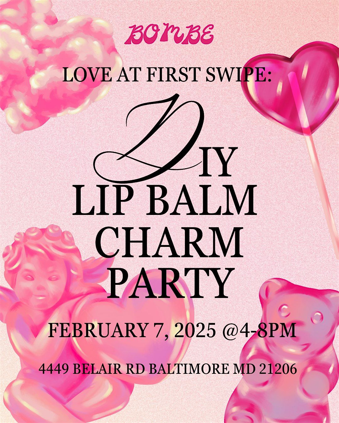 Love at first swipe: DIY lip balm charm party