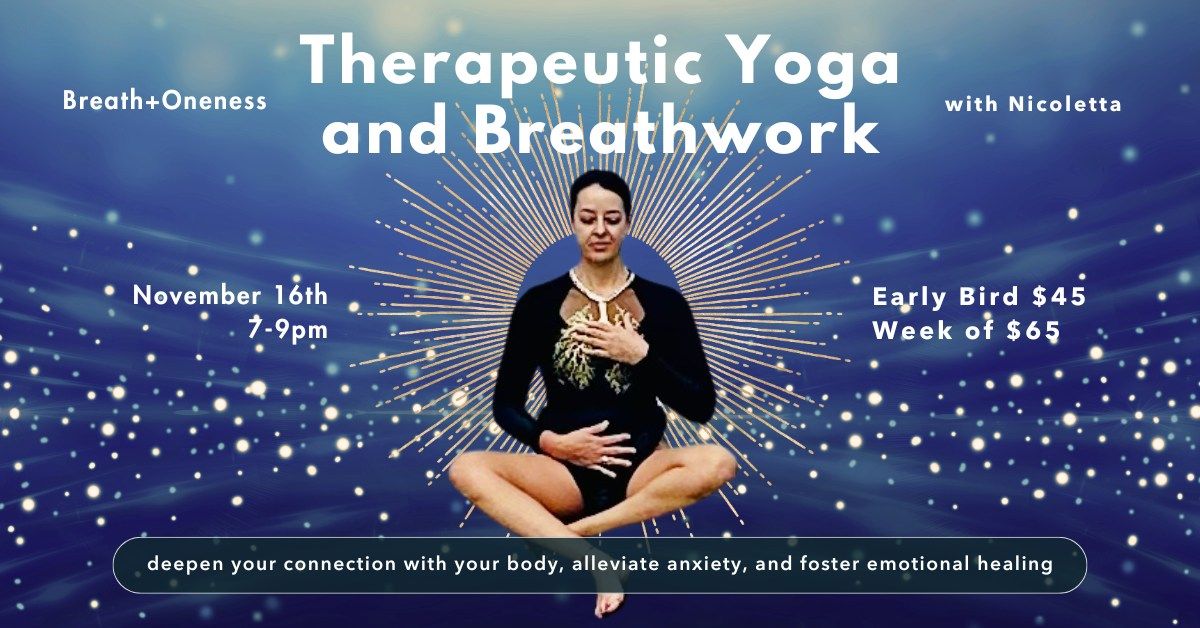 Therapeutic Yoga & Breathwork with Nicoletta