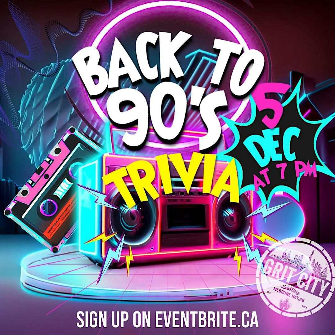 Everything 90's Trivia Night