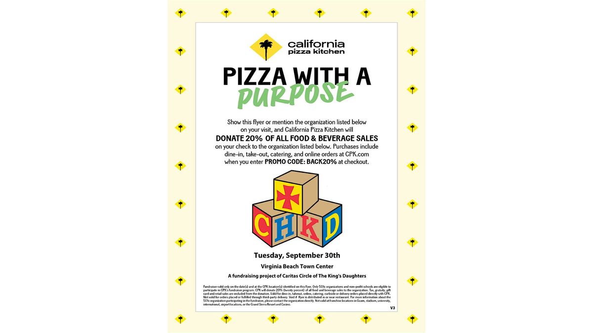 Pizza With A Purpose
