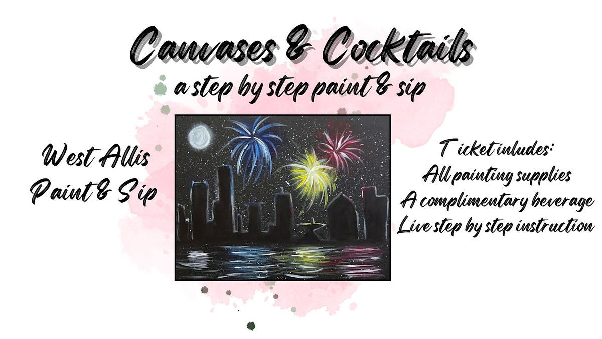 Canvases & Cocktails @ bAR wEST in West Allis!