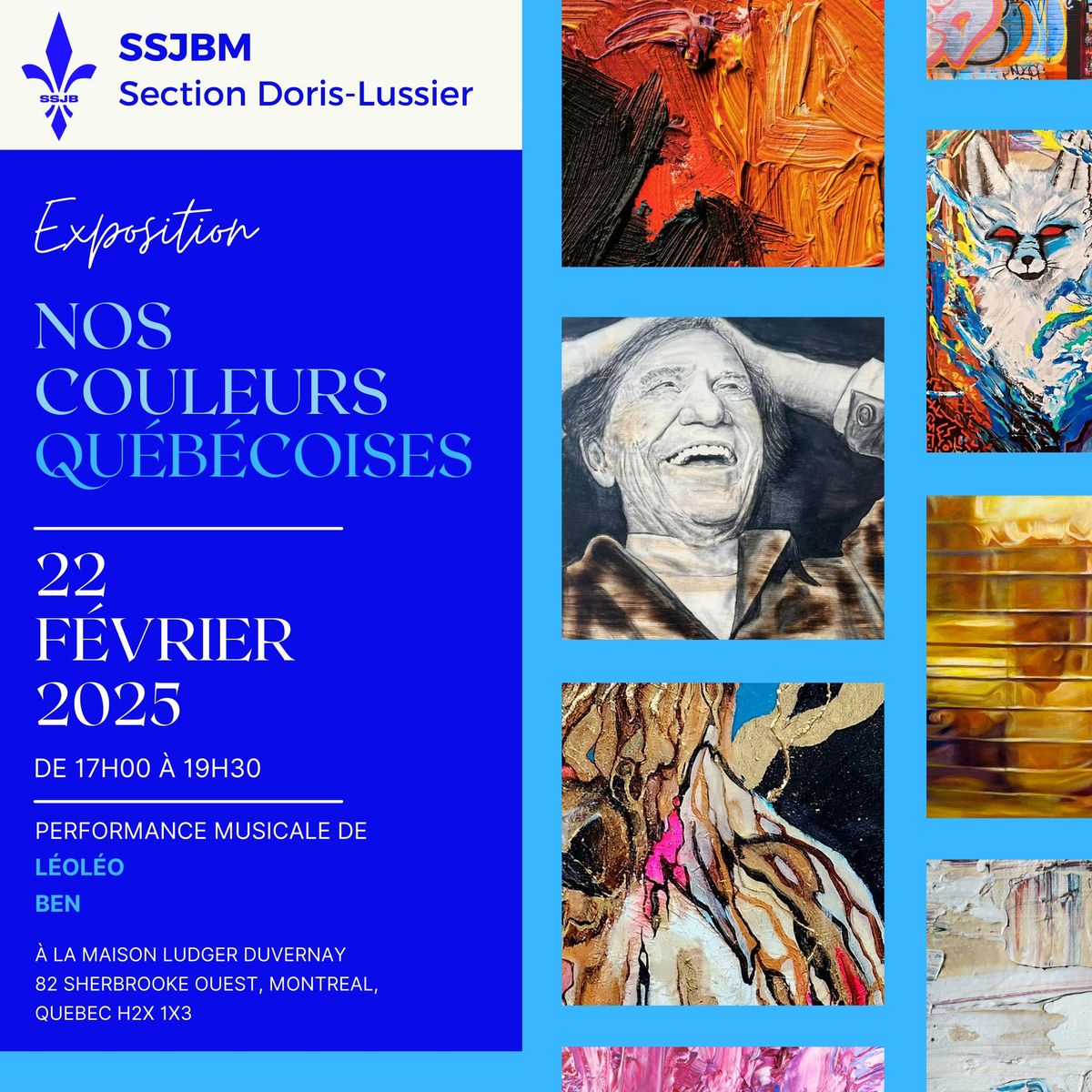 Exposition Artiste Visuel - SSJB section Doris-Lussier