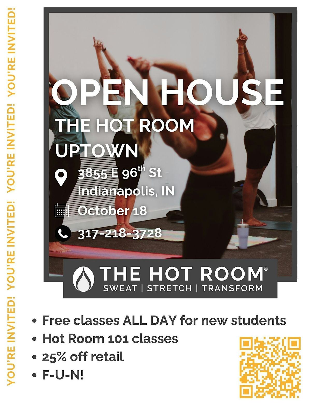 The Hot Room Uptown Open House