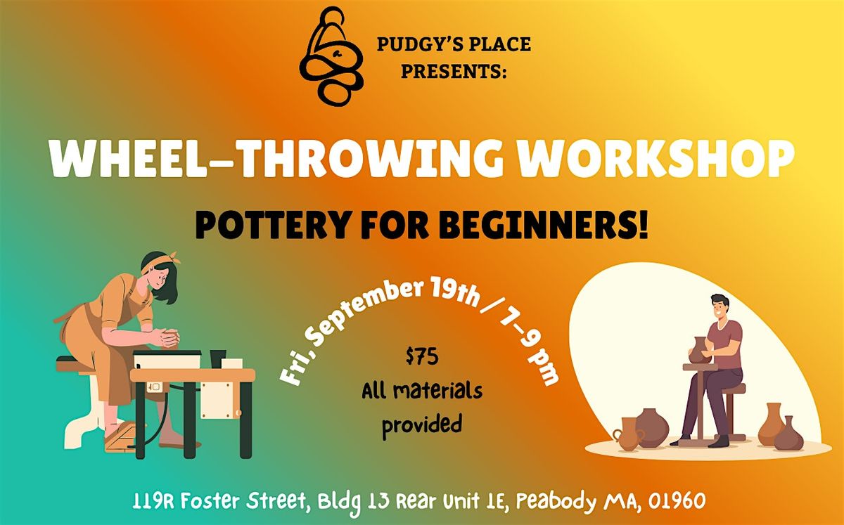 Pottery Workshop - Wheel Throwing! (9\/19; 7-9pm) Craft Art Night!