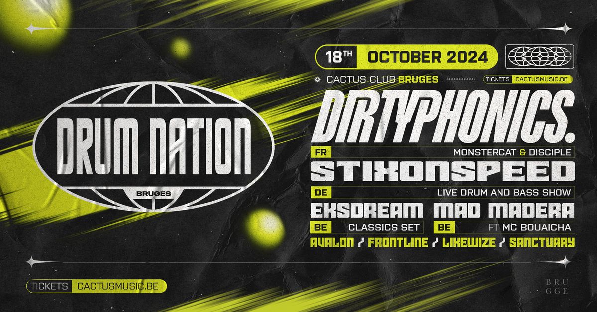 DRUM NATION DIRTYPHONICS CLUB SHOW