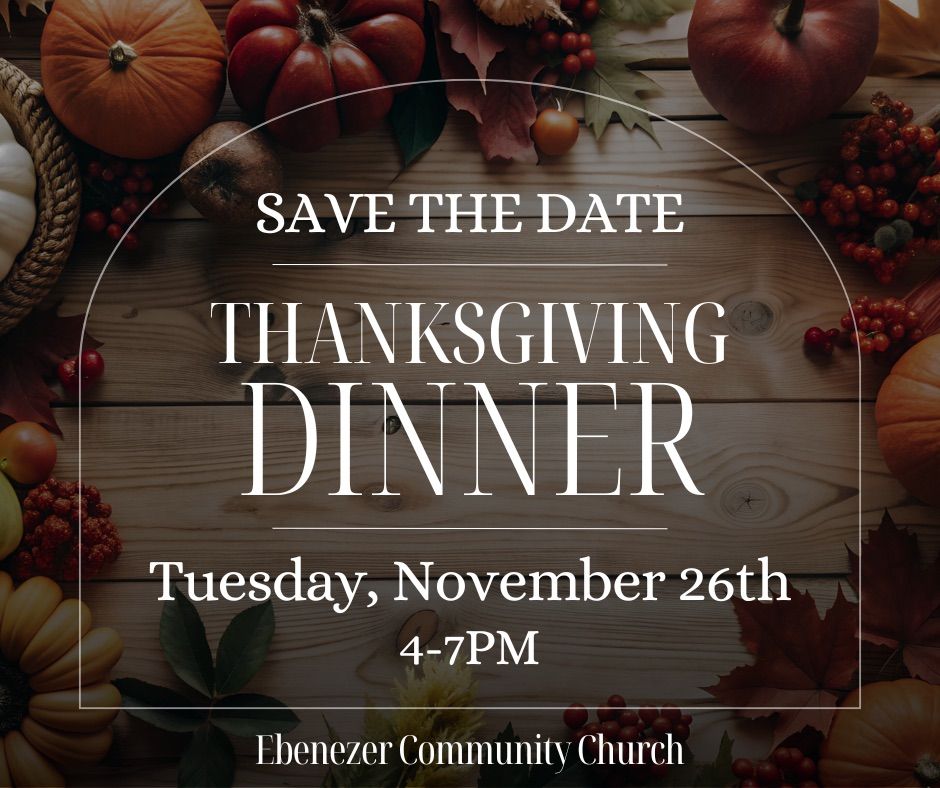 1st annual FREE community Thanksgiving meal