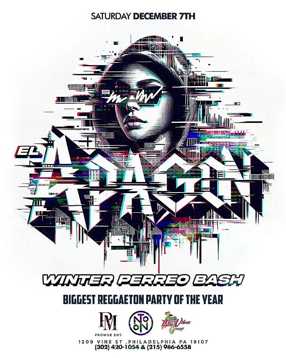 El Apagon: Biggest Reggaeton Winter Party @ Noto Philly December 7