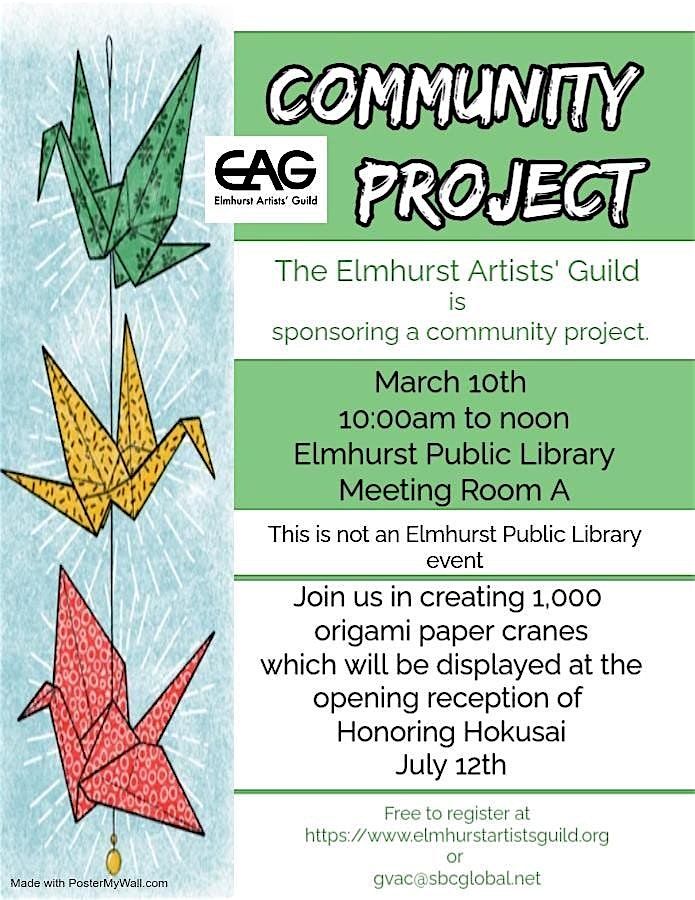 Community Project - 1,000 Cranes