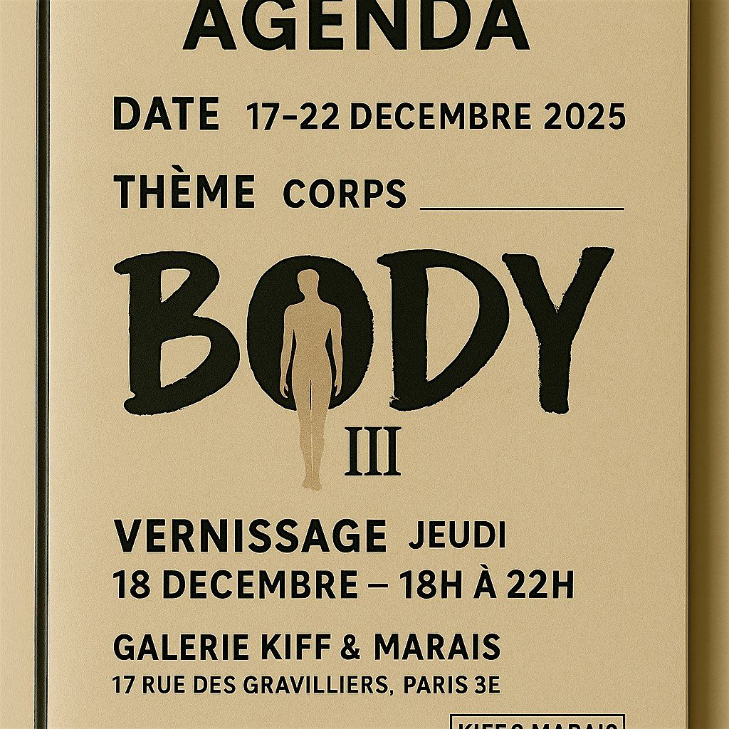 Vernissage exposition collective "BODY"