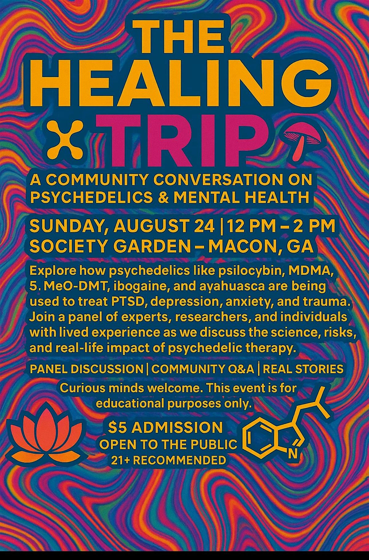 The Healing Trip- A Conversation about Psychedlics and Mental Health