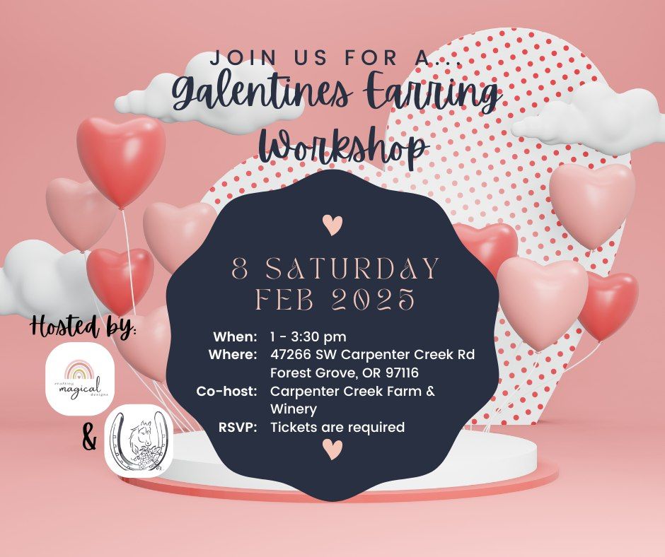 Galentines Clay Earring Workshop