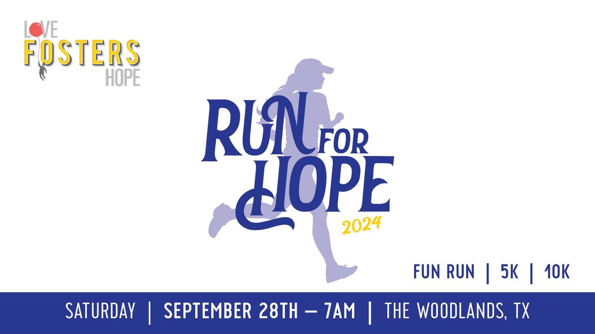 Run For Hope \u2014 Benefiting Children in Foster Care