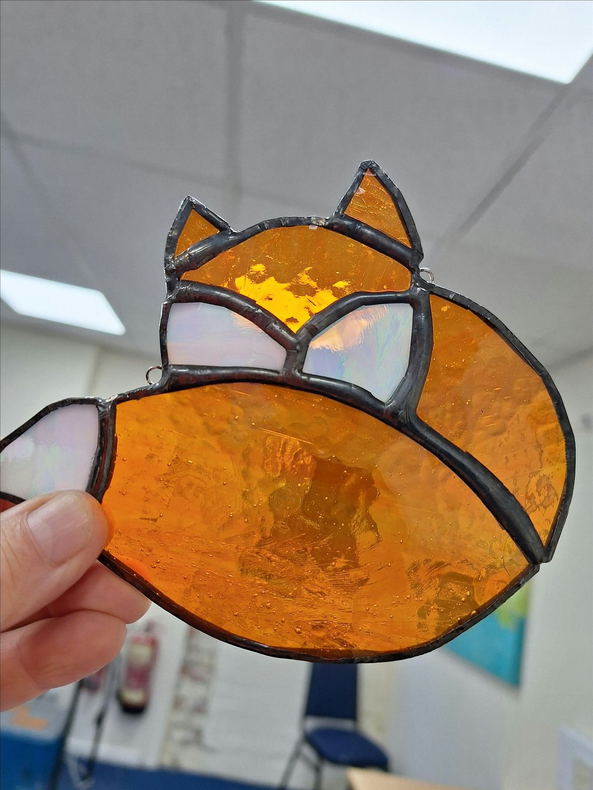 Tiffany stained glass workshop