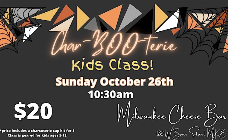 Char-BOO-terie cups -Kids class with Hill Valley Dairy