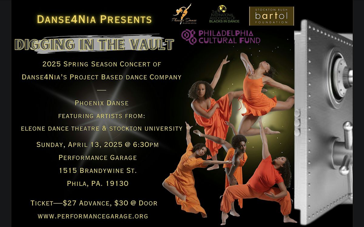 Danse4Nia presents: Digging In The Vault