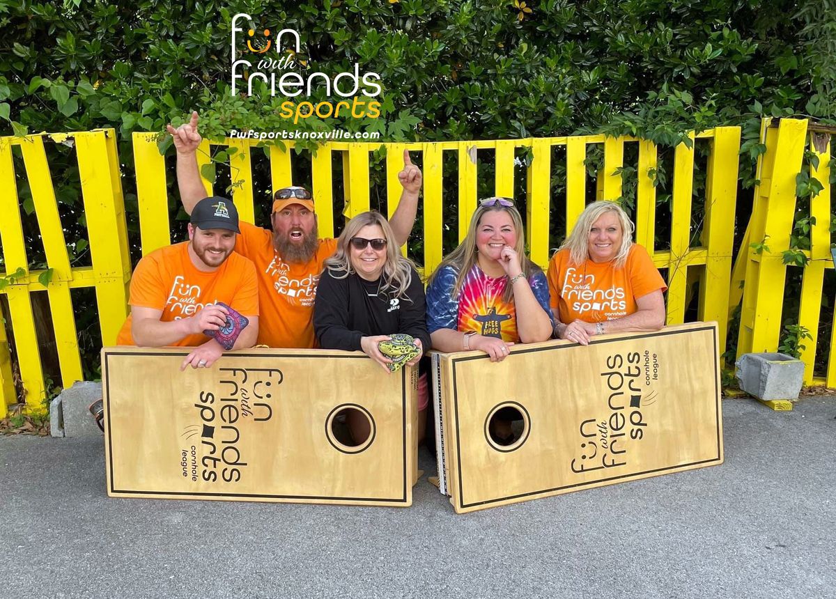 Knoxville Cornhole Tuesday League Kick-off Games - FwF Sports