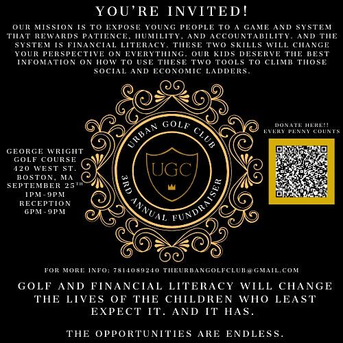 URBAN GOLF CLUB 3RD ANNUAL FUNDRAISER!