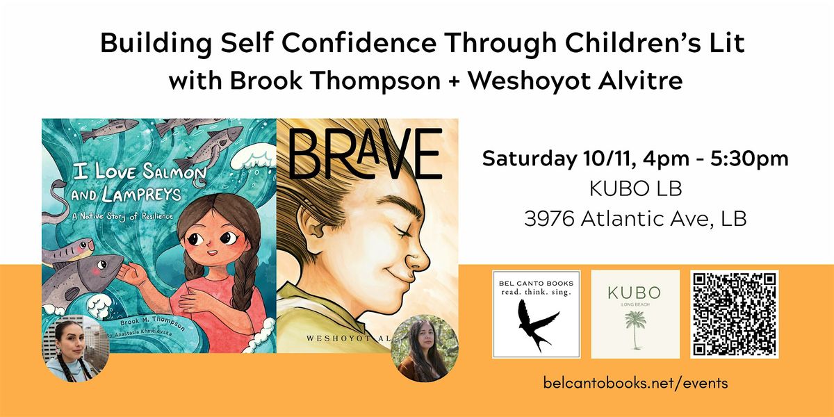 Building Self Confidence Through Children\u2019s Lit Brooke Thompson + Weshoyot