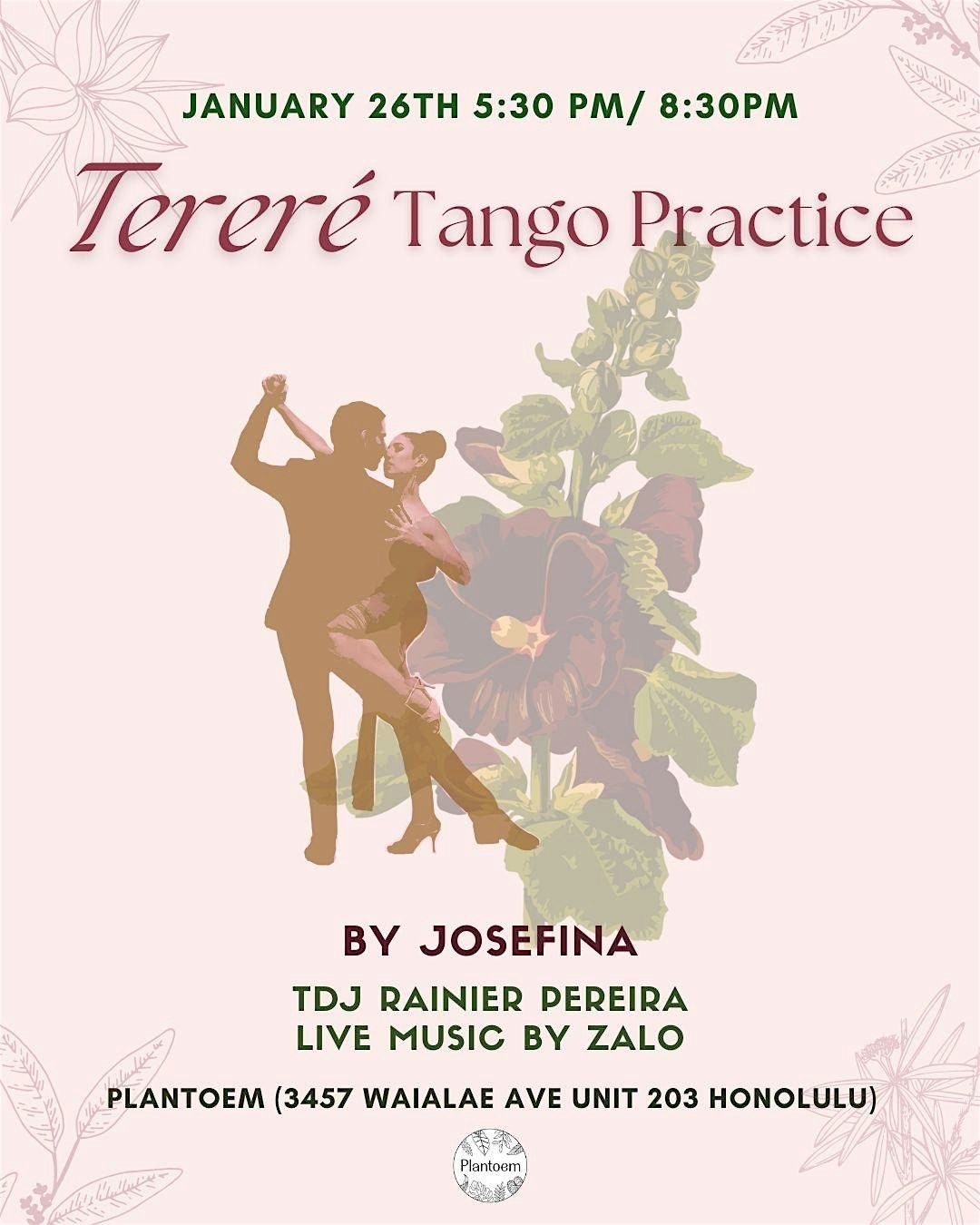 Terer\u00e9 Tango Practice