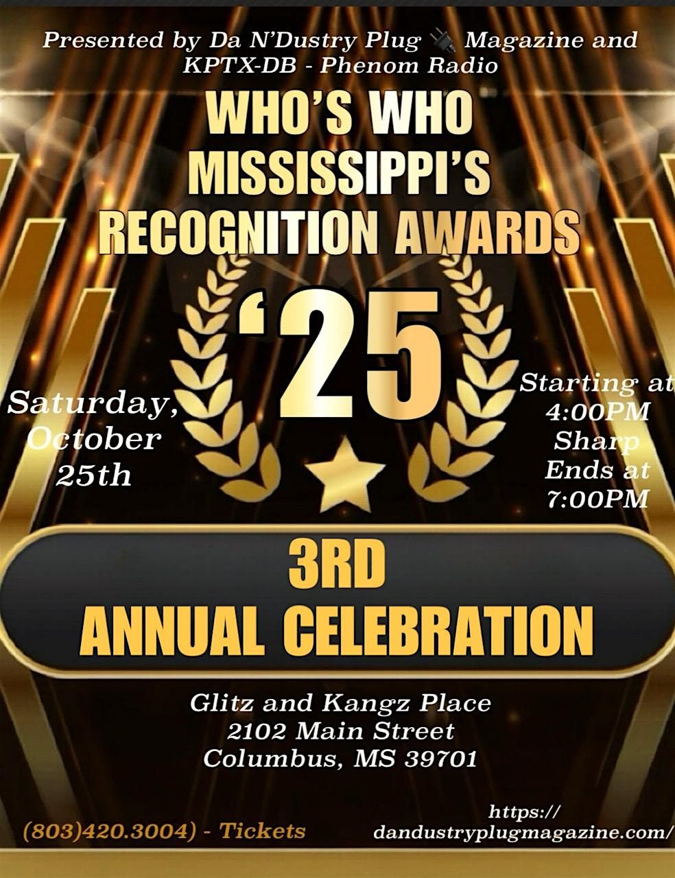 Who\u2019s Who Mississippi Recognition Awards \u201825