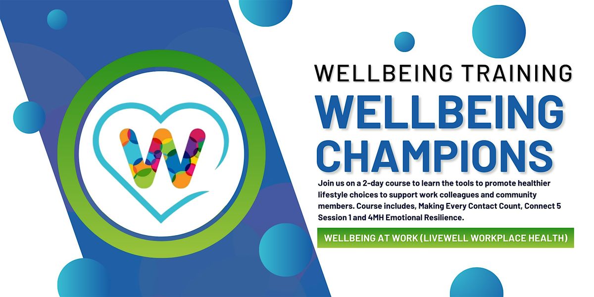 In-Person Wellbeing Champions (Two Day)