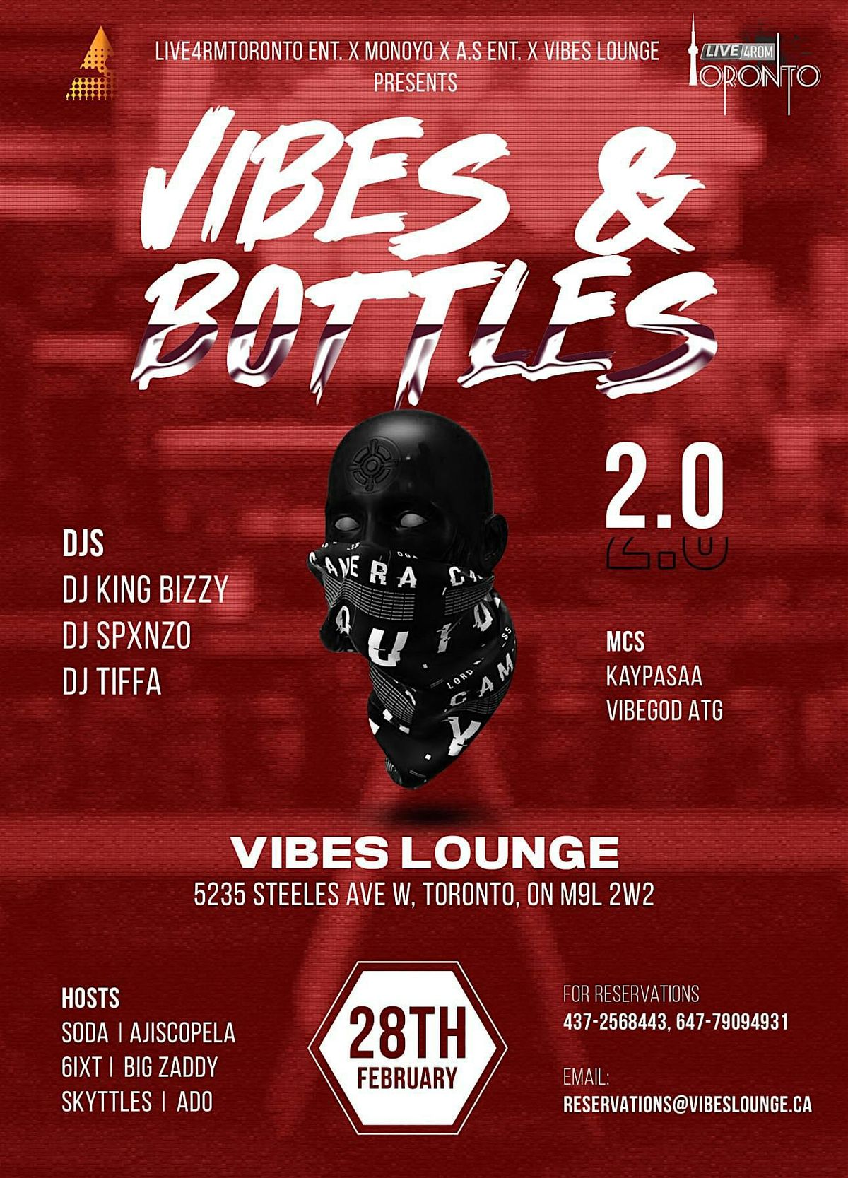 Vibes and bottles 2.0