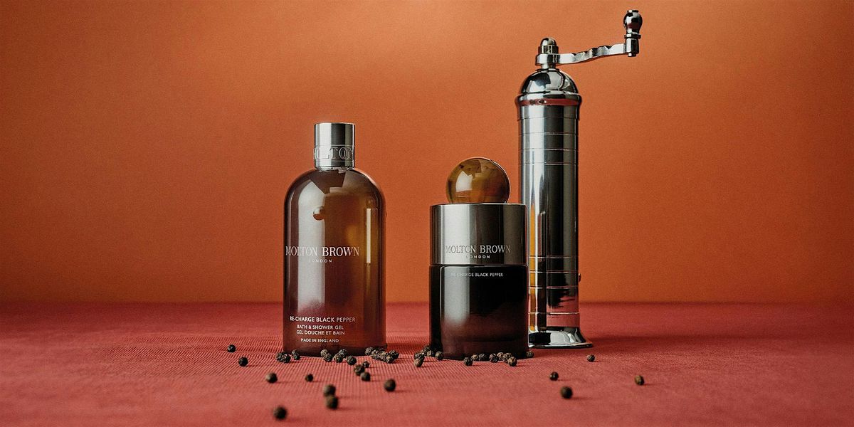 Molton Brown Manchester - Re-Charge Black Pepper Masterclass