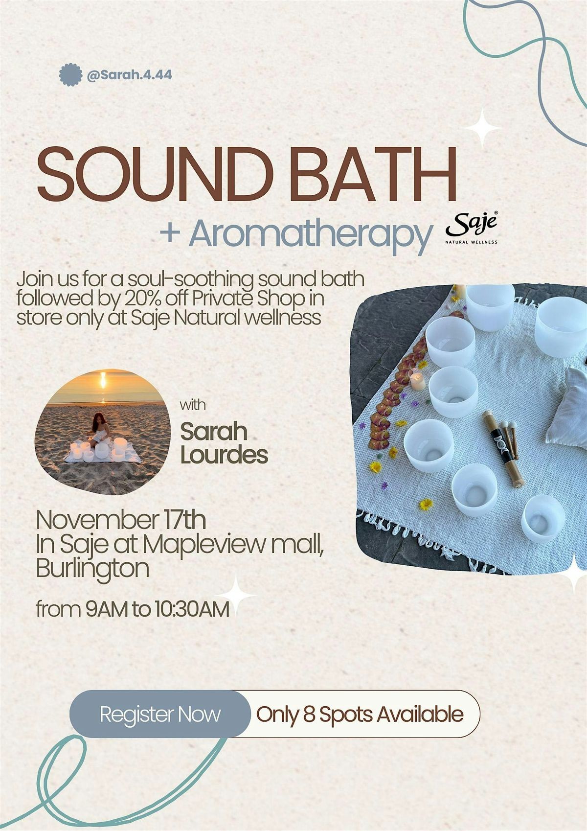 Sound Bath + Aromatherapy