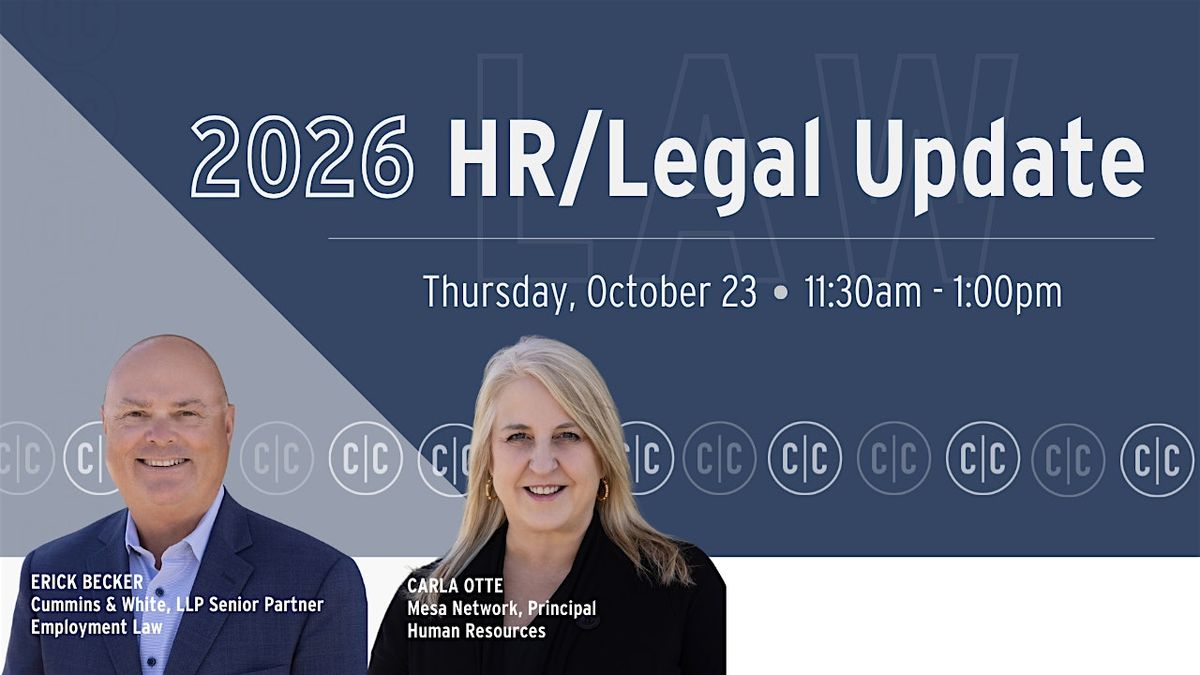 2026 HR Legal Update for Houses of Worship