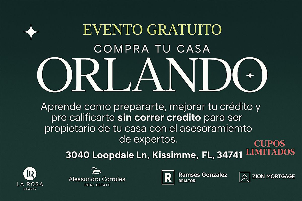 SEMINARIO PRIMER COMPRADOR E INVERSIONISTA ORLANDO