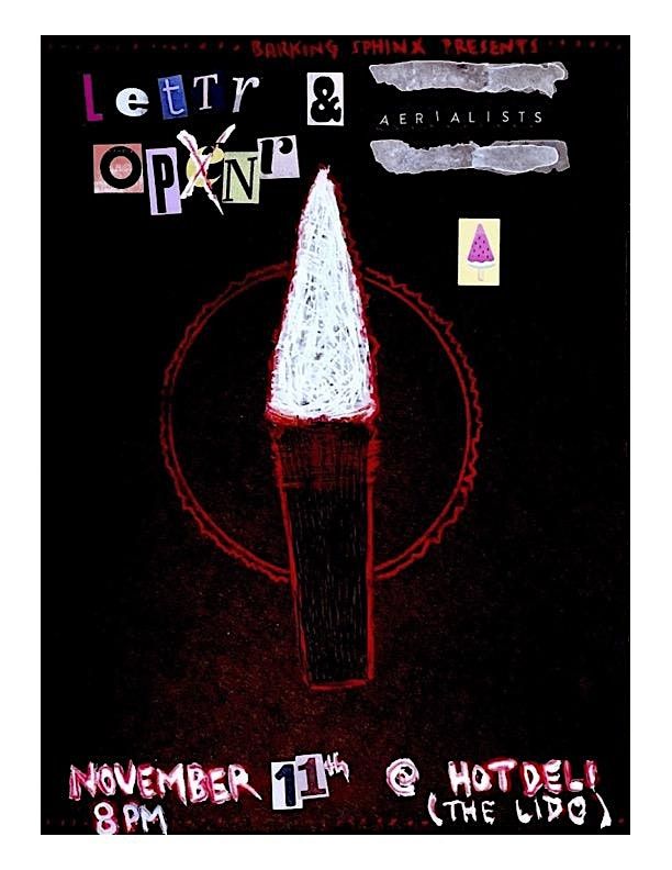 LETTR OPENR & AERIALISTS @ THE LIDO