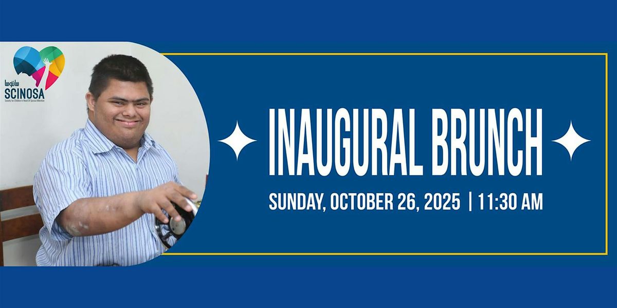 SCINOSA Inaugural Brunch - An Awareness Brunch for Down Syndrome