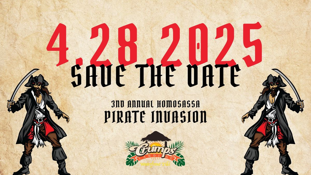 3rd Annual Homosassa Pirate Invasion \ud83c\udff4\u200d\u2620\ufe0f\ud83d\udc80