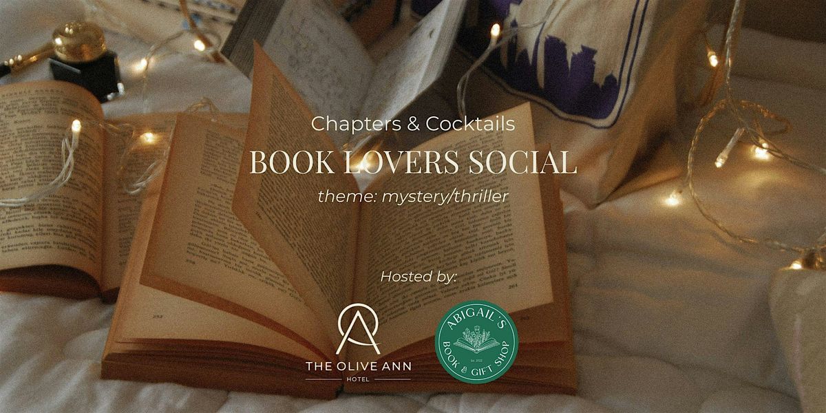 Book Lovers Social: Mystery\/Thriller