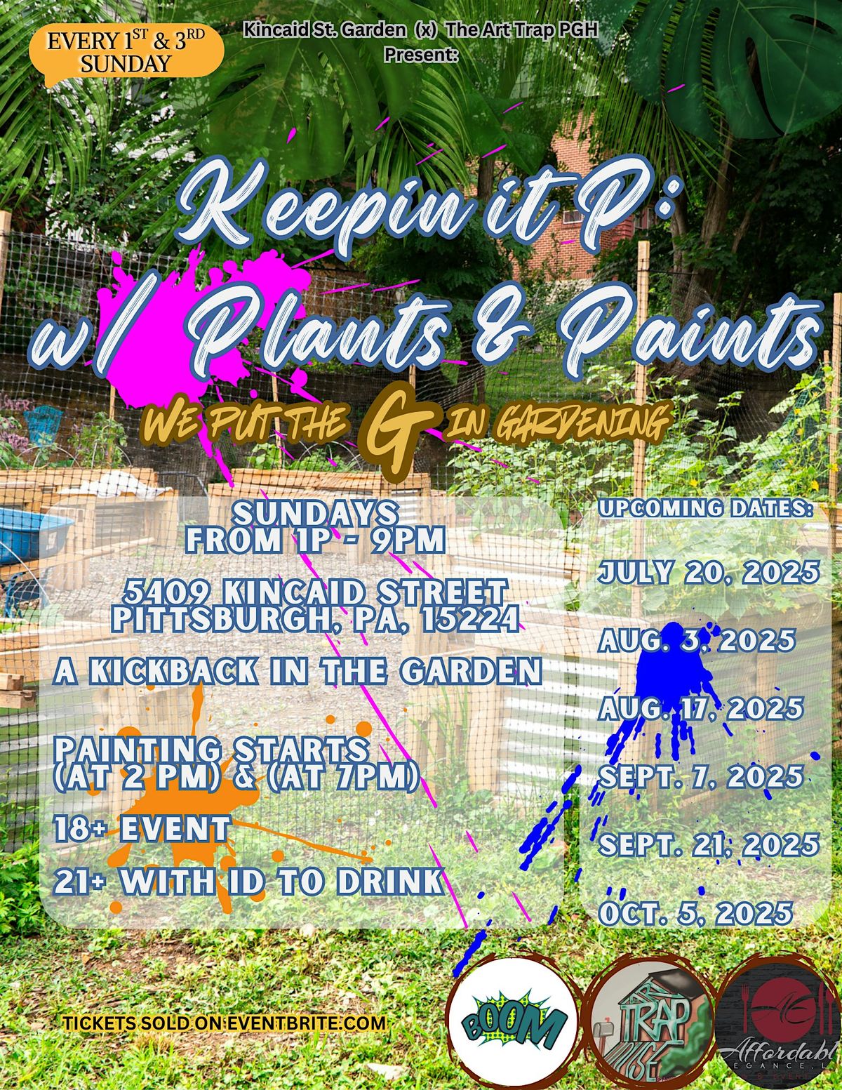 Keepin It P: w\/ Plants & Paints