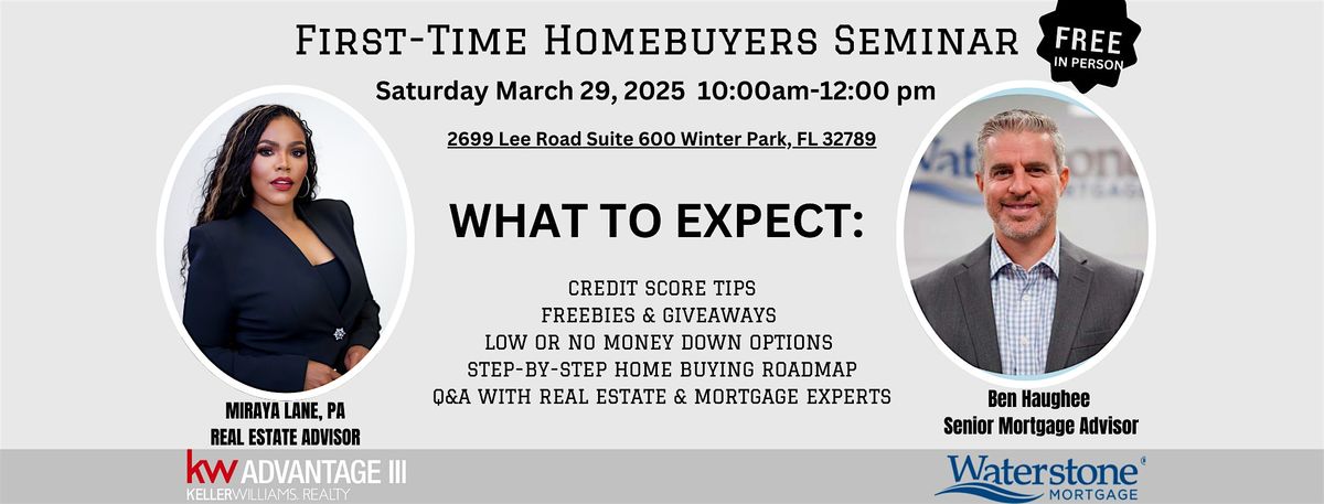 Free Homebuying Seminar-Your Roadmap to Homeownership!