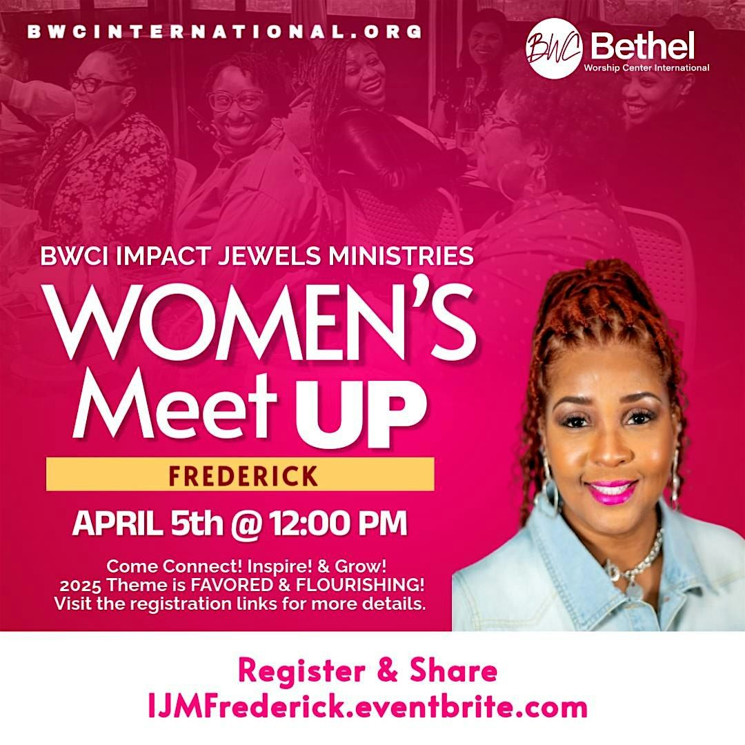 Frederick - IJM Women\u2019s Meet Up