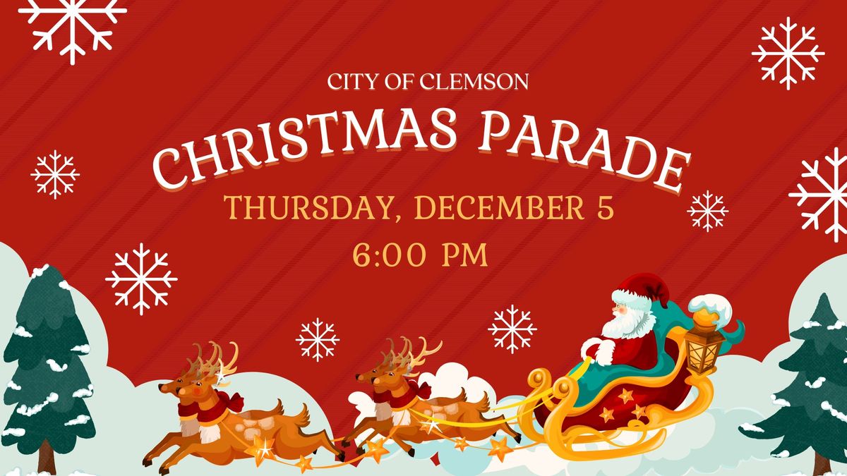 City of Clemson Christmas Parade